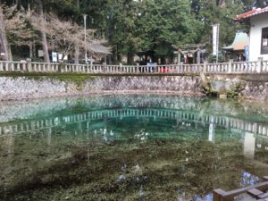 山口県美祢市のエメラルドグリーンの池、別府弁天池に行きました。