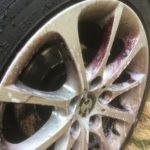 BMWのZ4(E85)のホイールから鉄粉を取って、キラキラに輝かせよう
