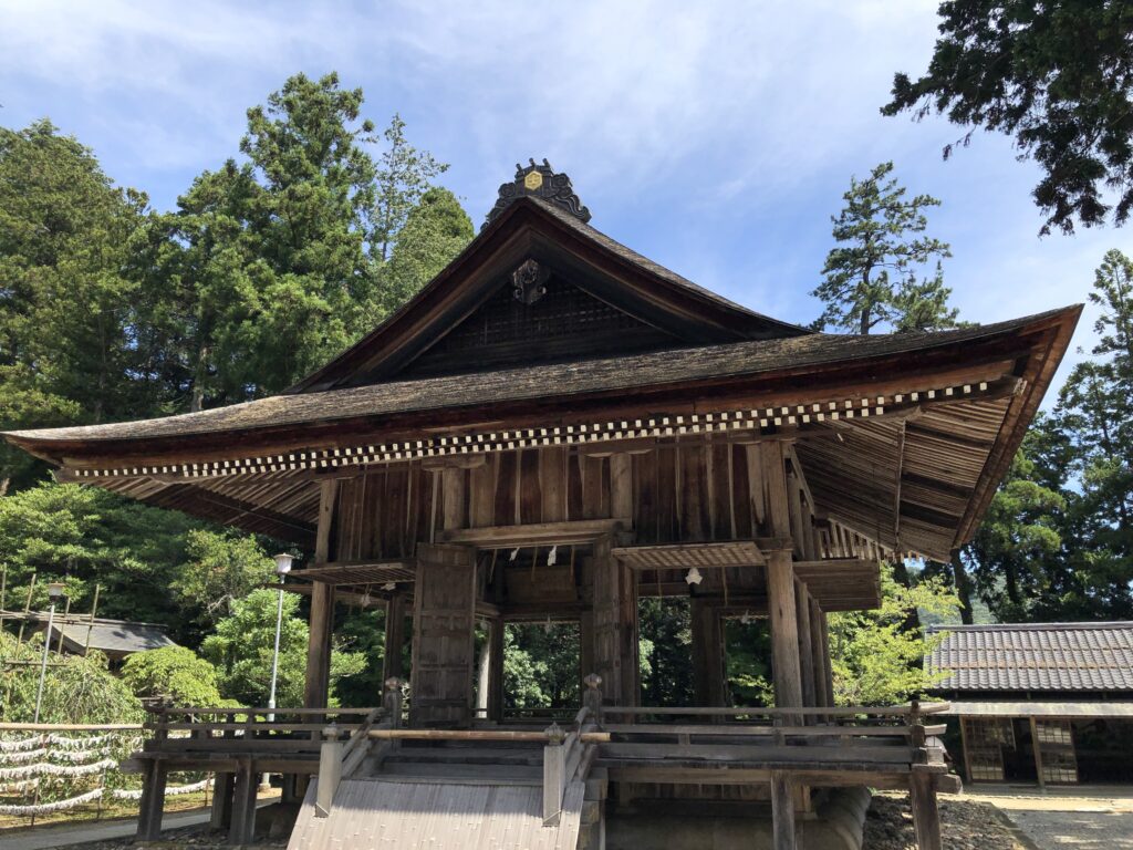 島根県熊野大社舞殿